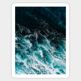 Ocean Abstracts Sticker